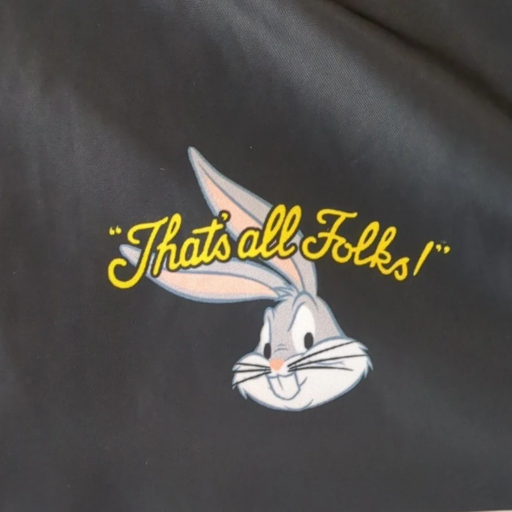 Looney tunes windbreaker size Large Juniors - Picture 4 of 9